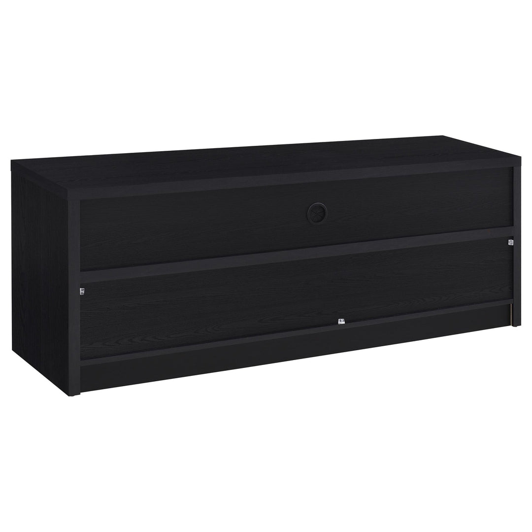 Rutland 59-inch 3-drawer TV Stand Media Console Black - What&