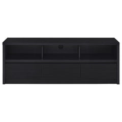 Rutland 59-inch 3-drawer TV Stand Media Console Black - What&