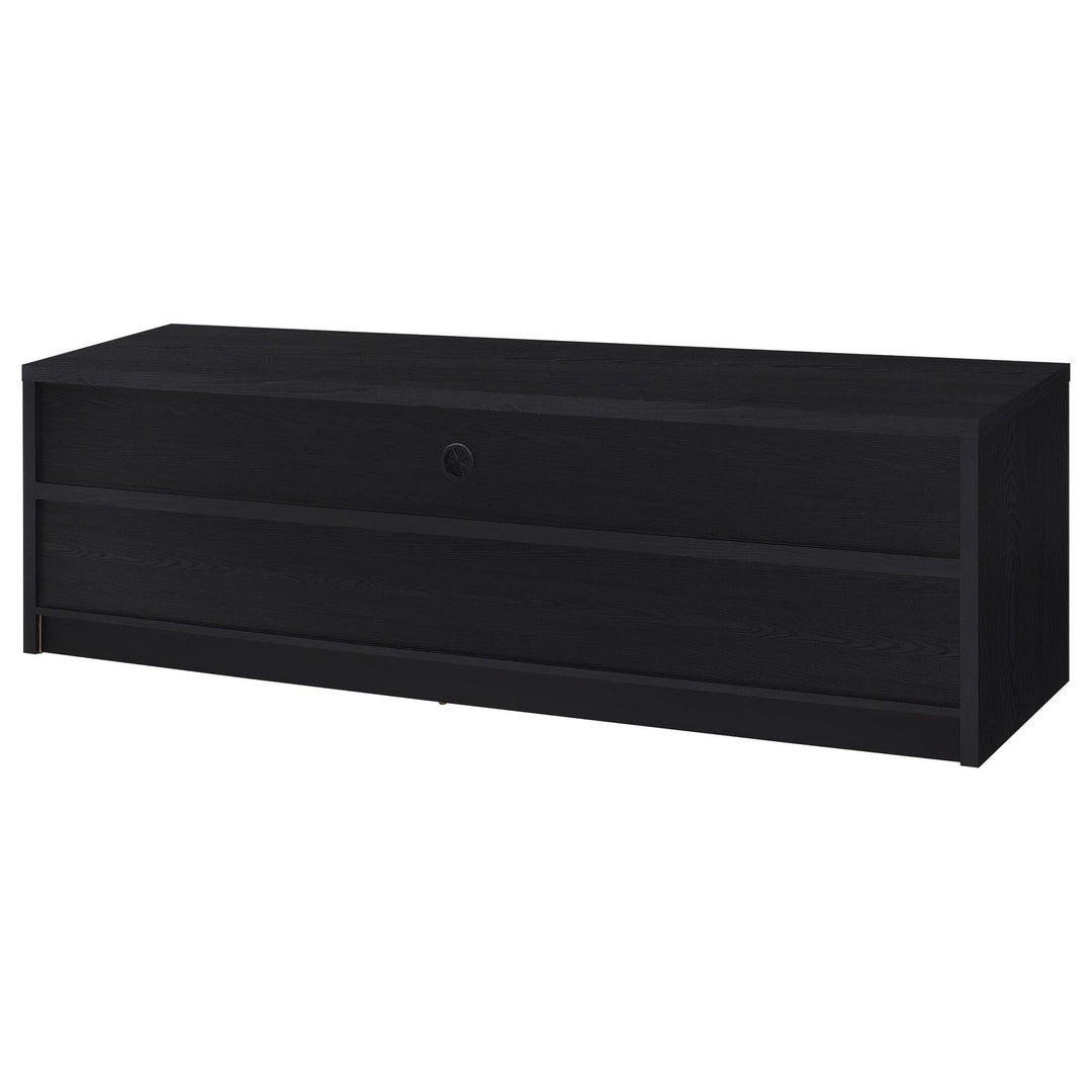 Rutland 78-inch 3-drawer TV Stand Media Console Black - What&