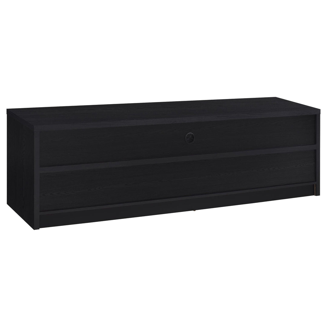 Rutland 78-inch 3-drawer TV Stand Media Console Black - What&