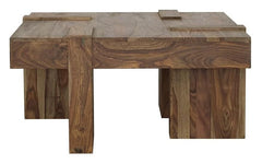 Samira Square Solid Wood Coffee Table - What&