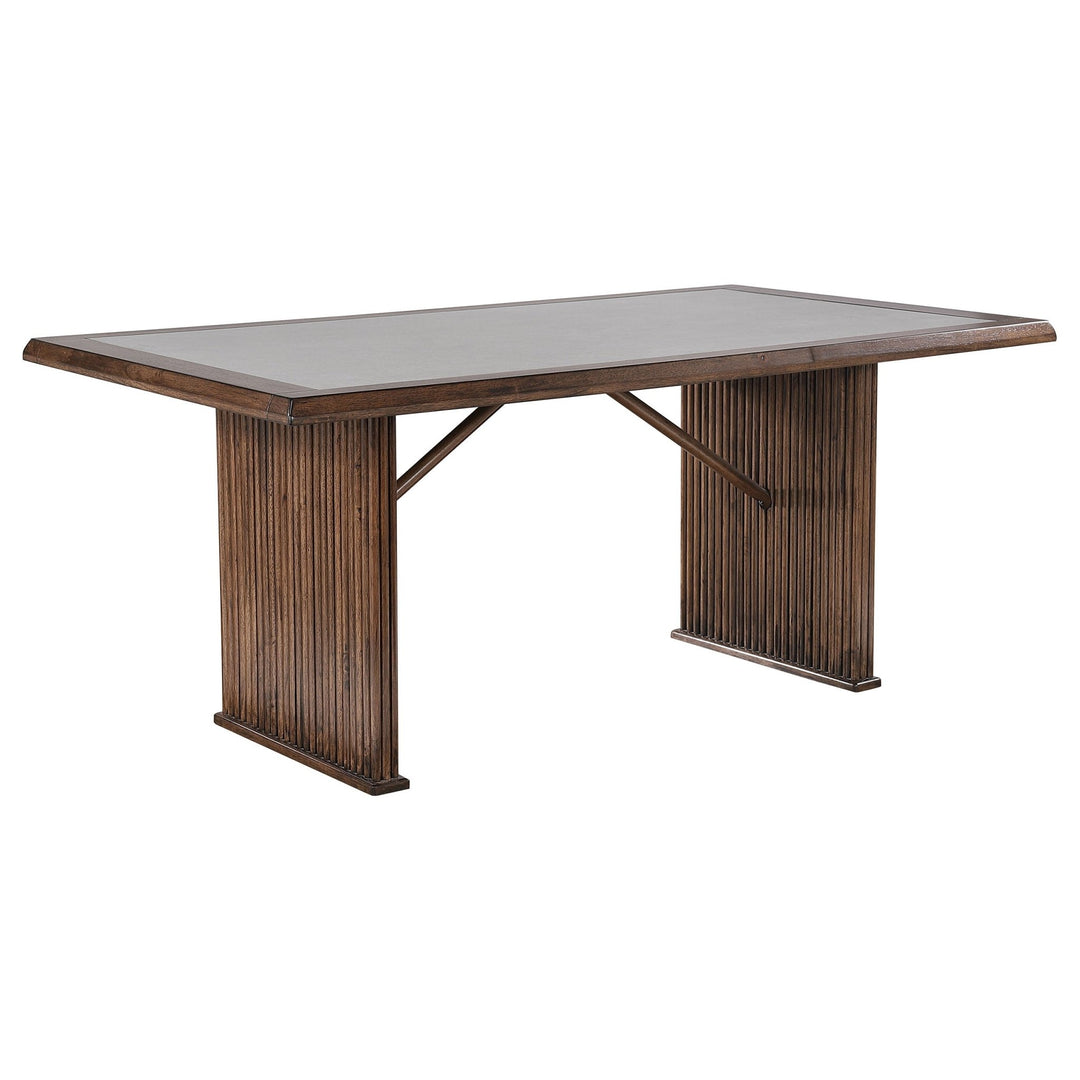 Sherwood 72-inch Rectangular Dining Table Brown - What's New Furniture Portland