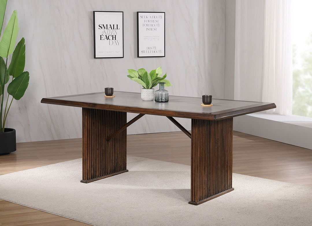 Sherwood 72-inch Rectangular Dining Table Brown - What&