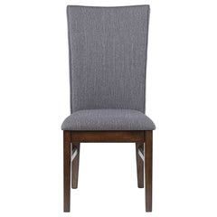 Sherwood Upholstered Dining Side Chair Grey (Set of 2) - What&