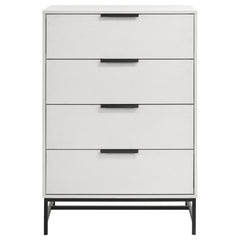 Sonora 4-drawer Bedroom Chest White - What&