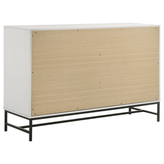 Sonora 6-drawer Bedroom Dresser White - What&