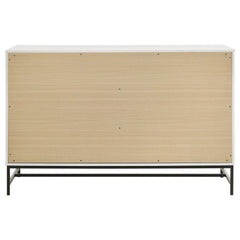 Sonora 6-drawer Bedroom Dresser White - What&