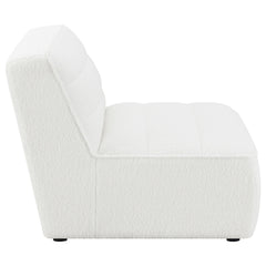 Sunny Upholstered Armless Chair Natural - What&