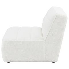 Sunny Upholstered Armless Chair Natural - What&