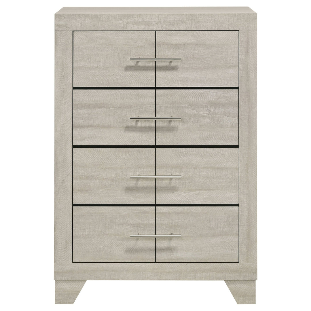Trenton 4-drawer Bedroom Chest of Drawers Rustic Cream - What&