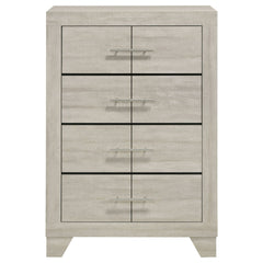 Trenton 4-drawer Bedroom Chest of Drawers Rustic Cream - What&