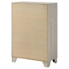 Trenton 4-drawer Bedroom Chest of Drawers Rustic Cream - What&