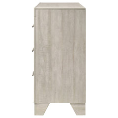 Trenton 6-drawer Bedroom Dresser Rustic Cream - What&
