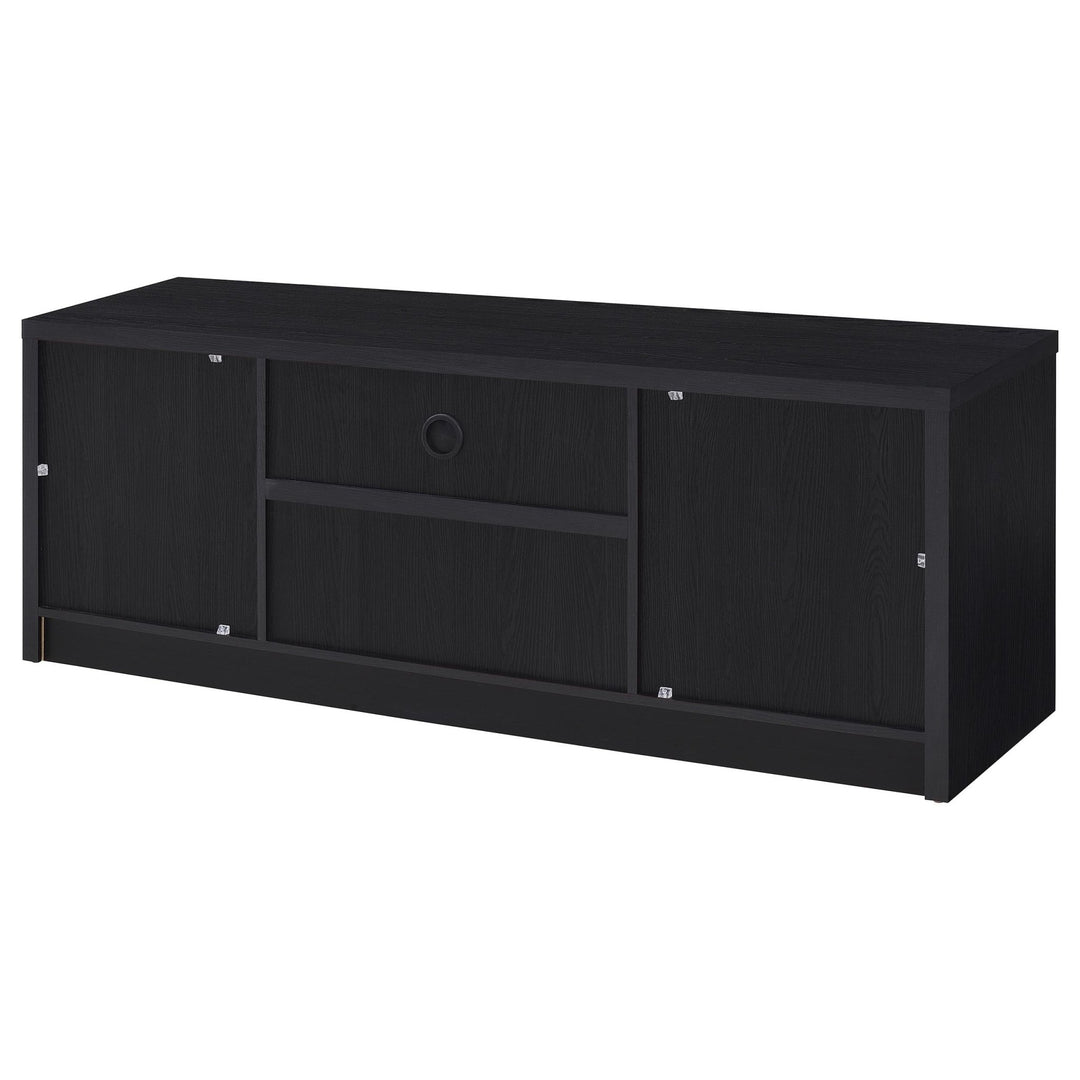 Winfield 60-inch 2-door TV Stand Media Console Black - What&