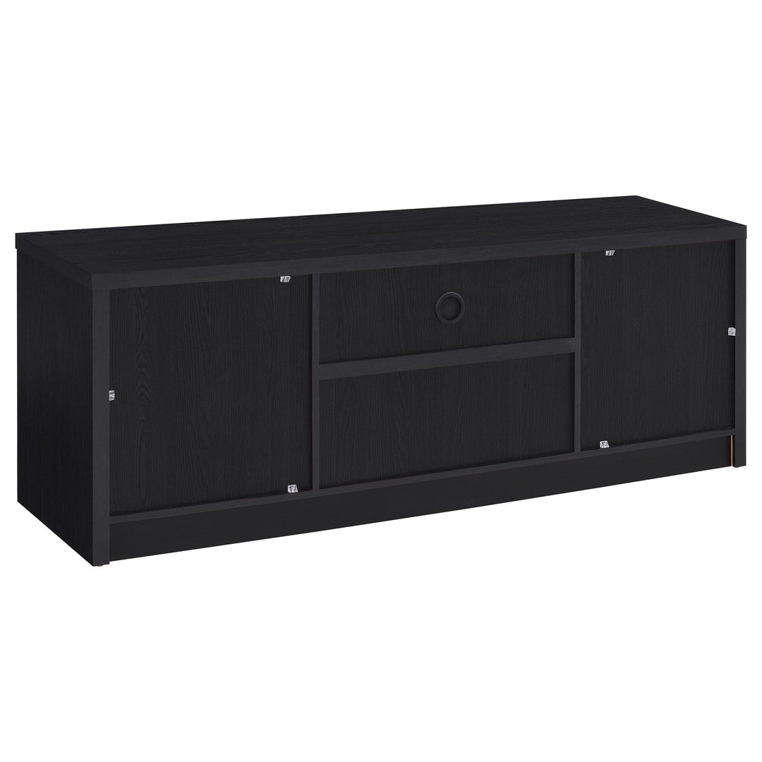 Winfield 60-inch 2-door TV Stand Media Console Black - What&