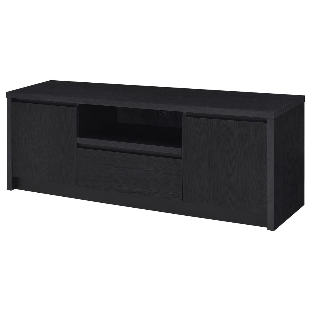 Winfield 60-inch 2-door TV Stand Media Console Black - What&