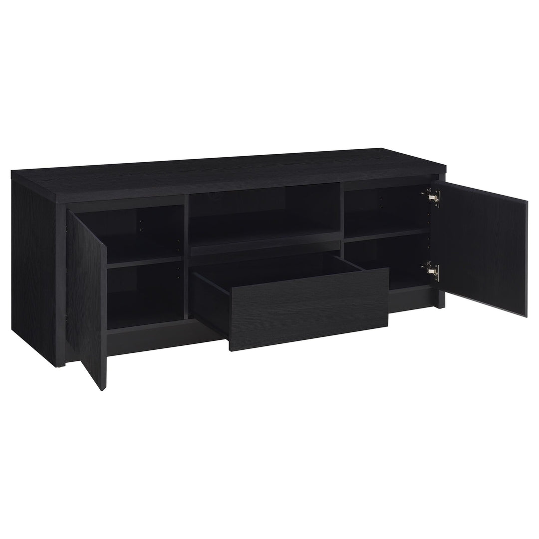 Winfield 60-inch 2-door TV Stand Media Console Black - What&