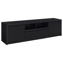 Winfield 78-inch 2-door TV Stand Media Console Black - What&