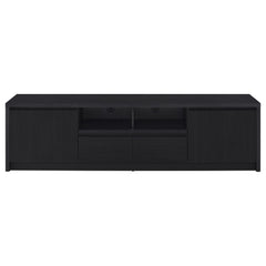 Winfield 78-inch 2-door TV Stand Media Console Black - What&