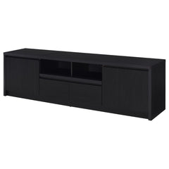 Winfield 78-inch 2-door TV Stand Media Console Black - What&
