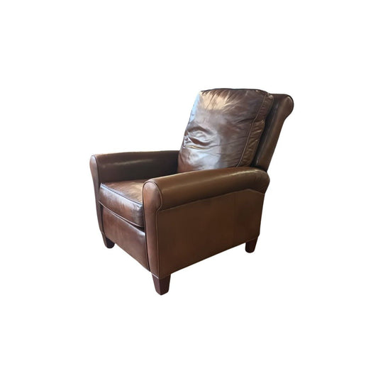 Whiskey Leather Recliner by Comfort Design - view 3