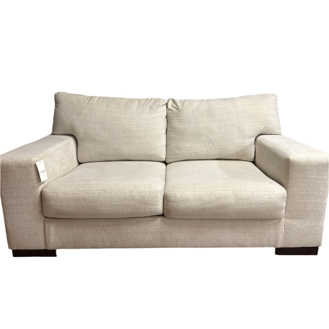 Comfy Cream Loveseat - Whats New Furniture - Portland, Oregon