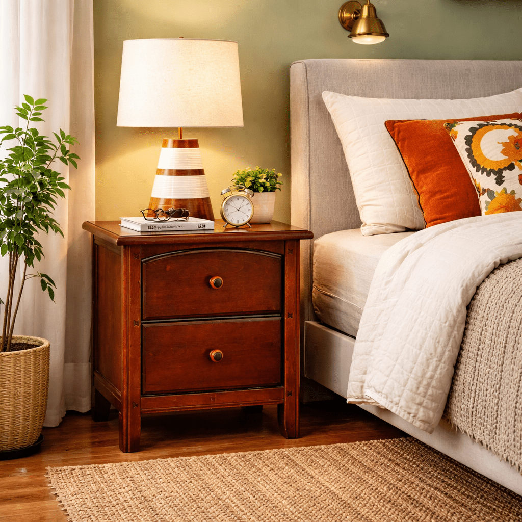 2 Dwr. Nightstand - Whats New Furniture - Portland, Oregon