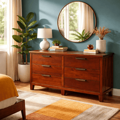 6 Dwr. Dresser w/Catchall - What&