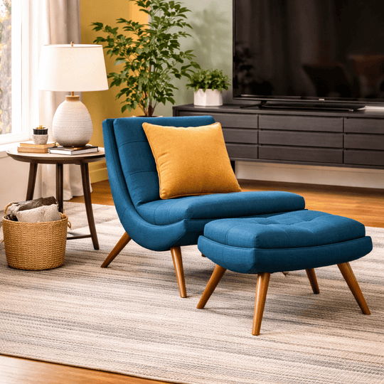 Accent Chair w/ottoman - Whats New Furniture - Portland, Oregon