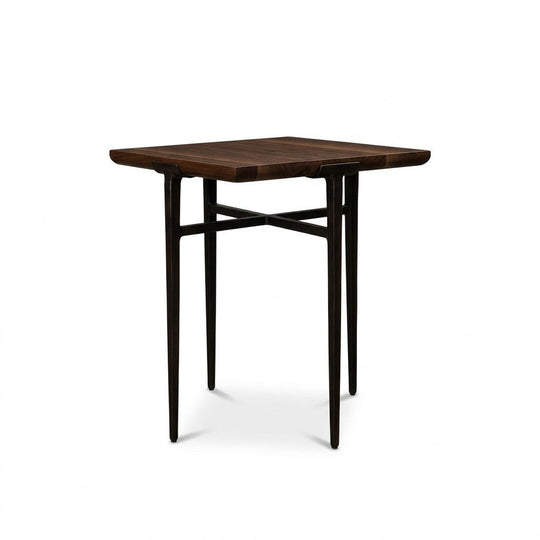 Accent Table with Brass Legs - view 3