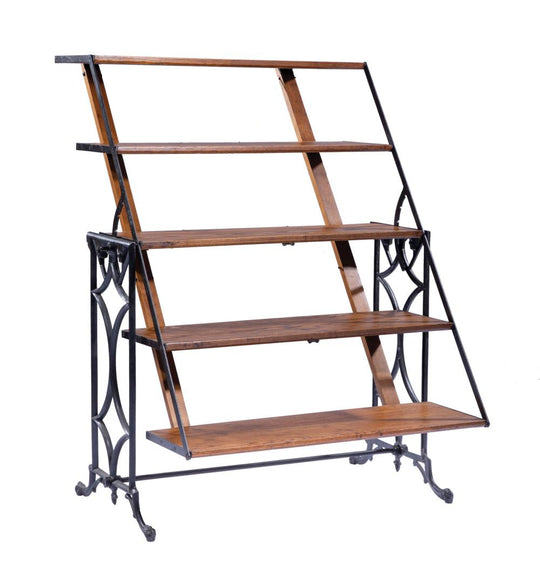 consigned-antique-metamorphic-bakers-table-and-shelf-portland-3