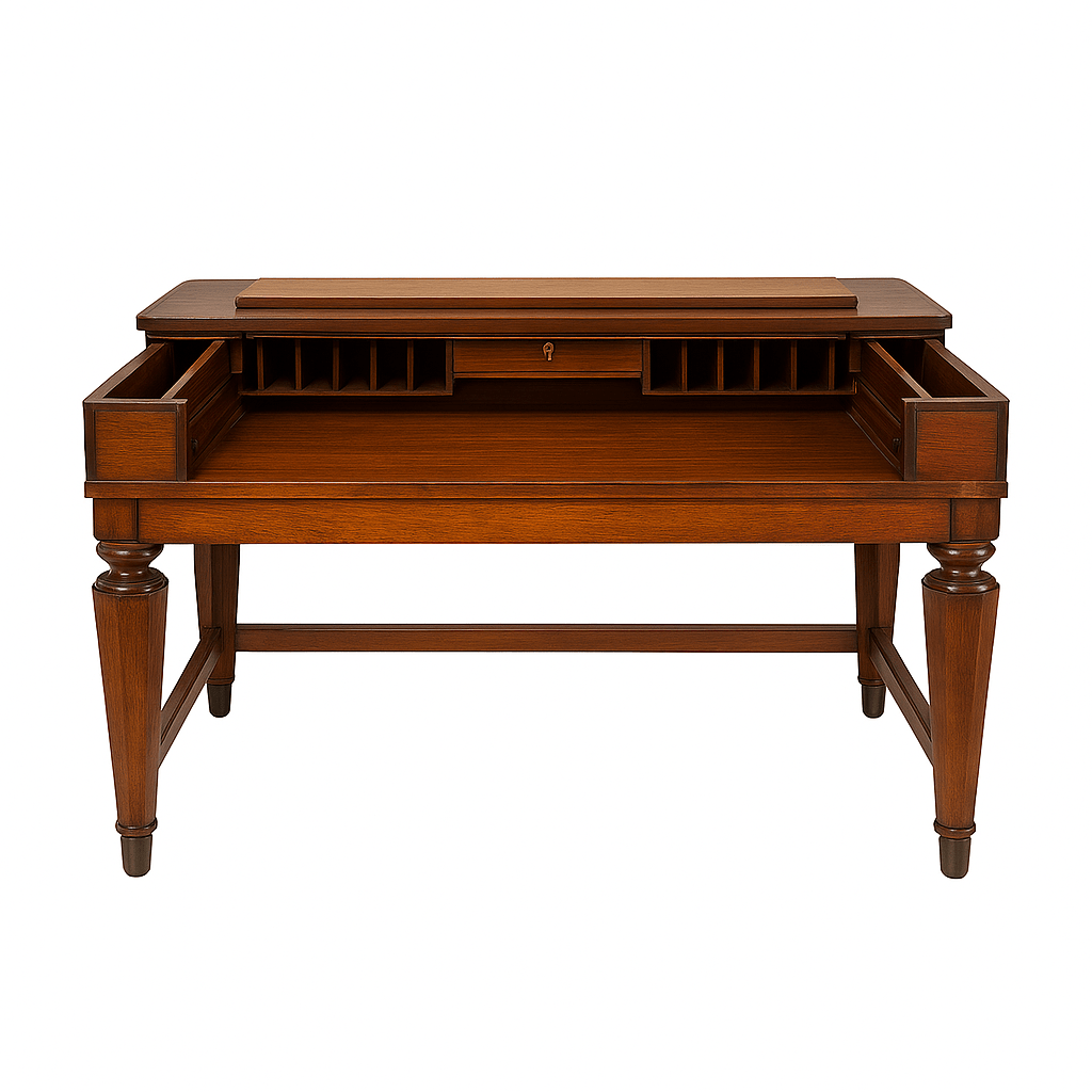 Antique Oak Secretary Desk - Whats New Furniture - Portland, Oregon