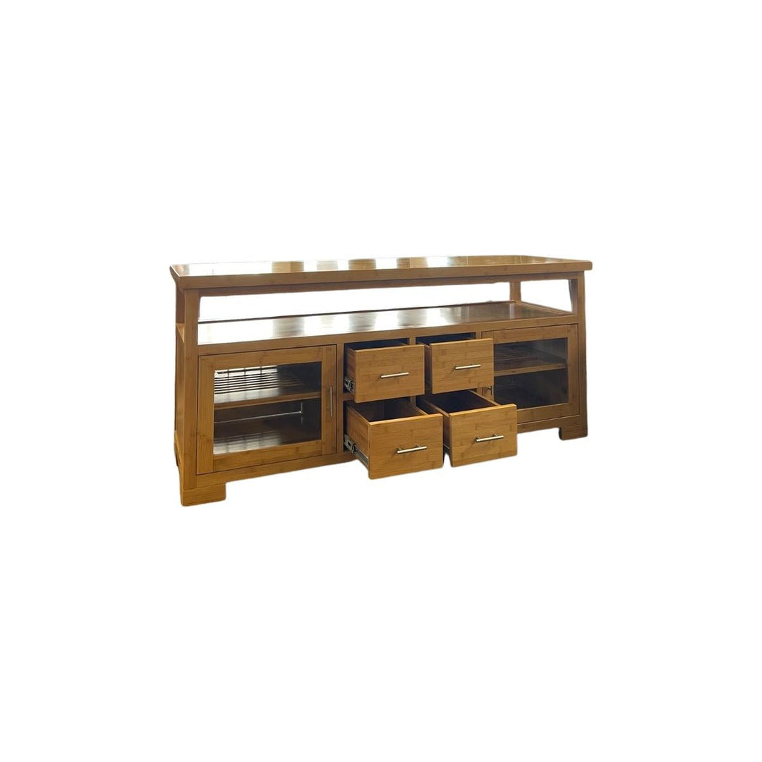 Bamboo Media Cabinet - view 3