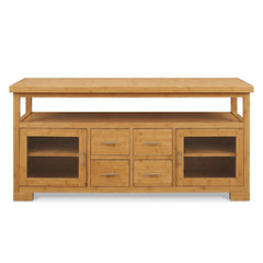 Bamboo Media Cabinet - consignment furniture Portland