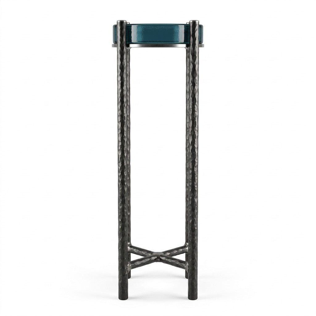 Black Accent Table - consignment furniture Portland