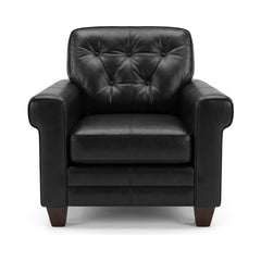 Black Armchair - consignment furniture Portland