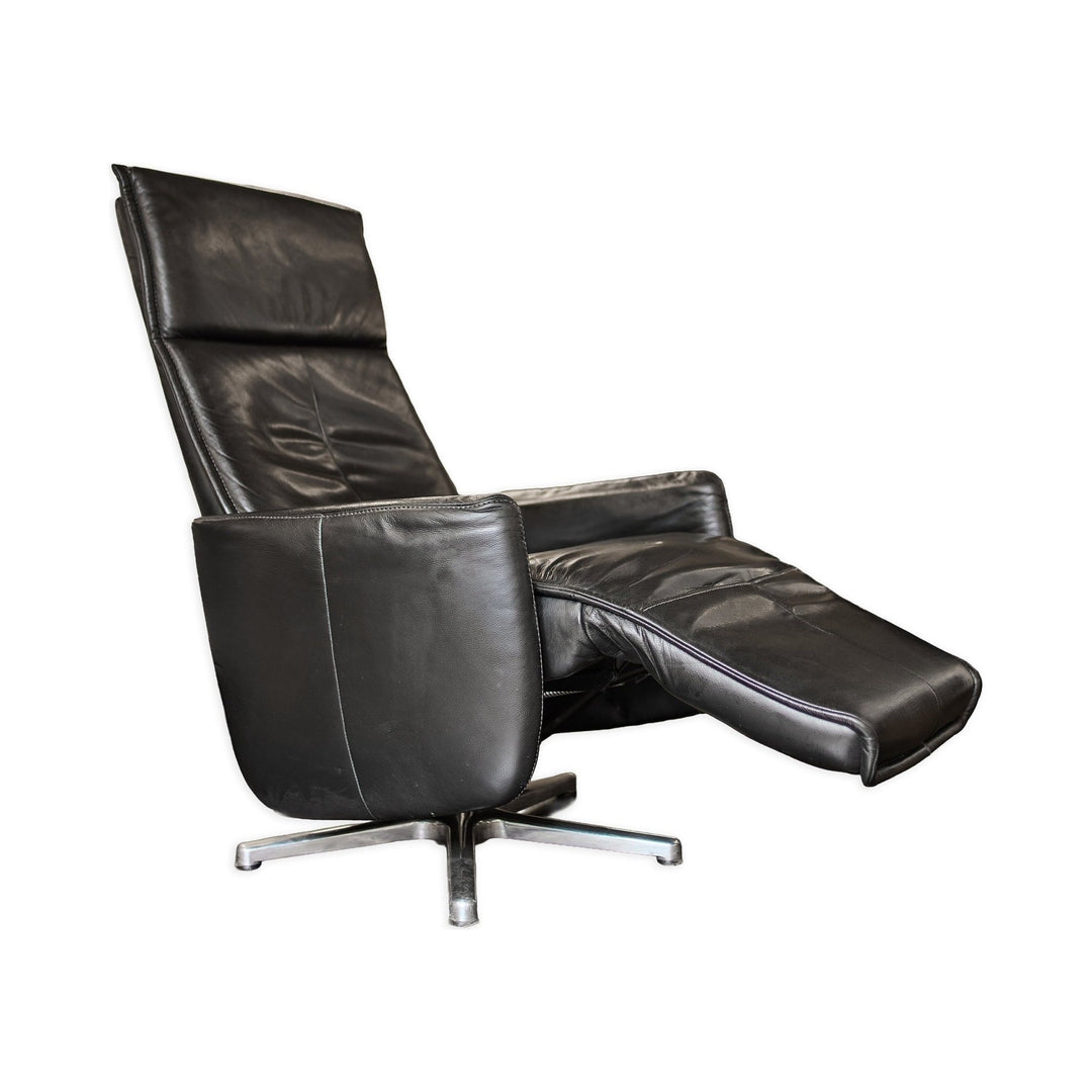 Black Leather Recliner - Whats New Furniture - Portland, Oregon