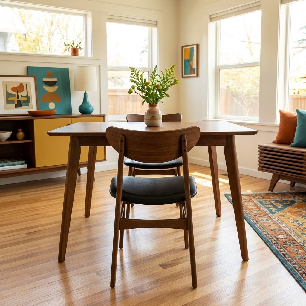 Black Mid-Century Chairs (2) - view 5