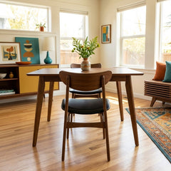 Black Mid-Century Chairs (2) - view 5