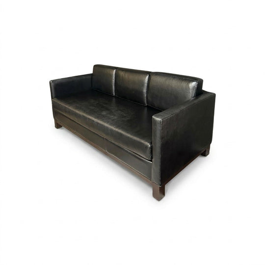 Black Mid-Century Sofa - view 3