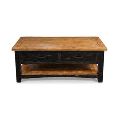 Black &amp; Oak Coffee Table - view 3