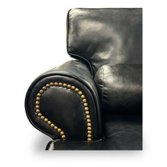 Black Swivel Armchair - view 4