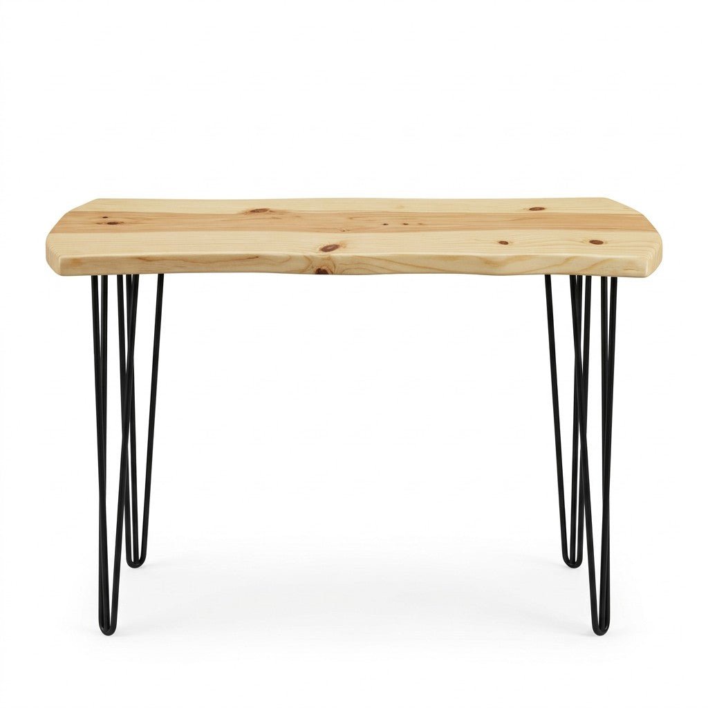 Blonde Rosewood Console - consignment furniture Portland