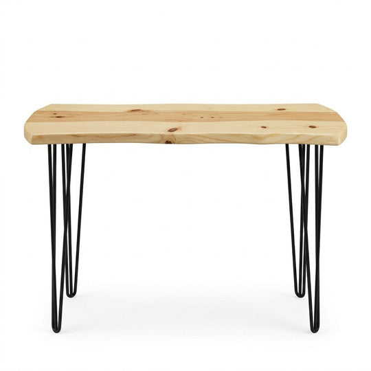 Blonde Rosewood Console - consignment furniture Portland