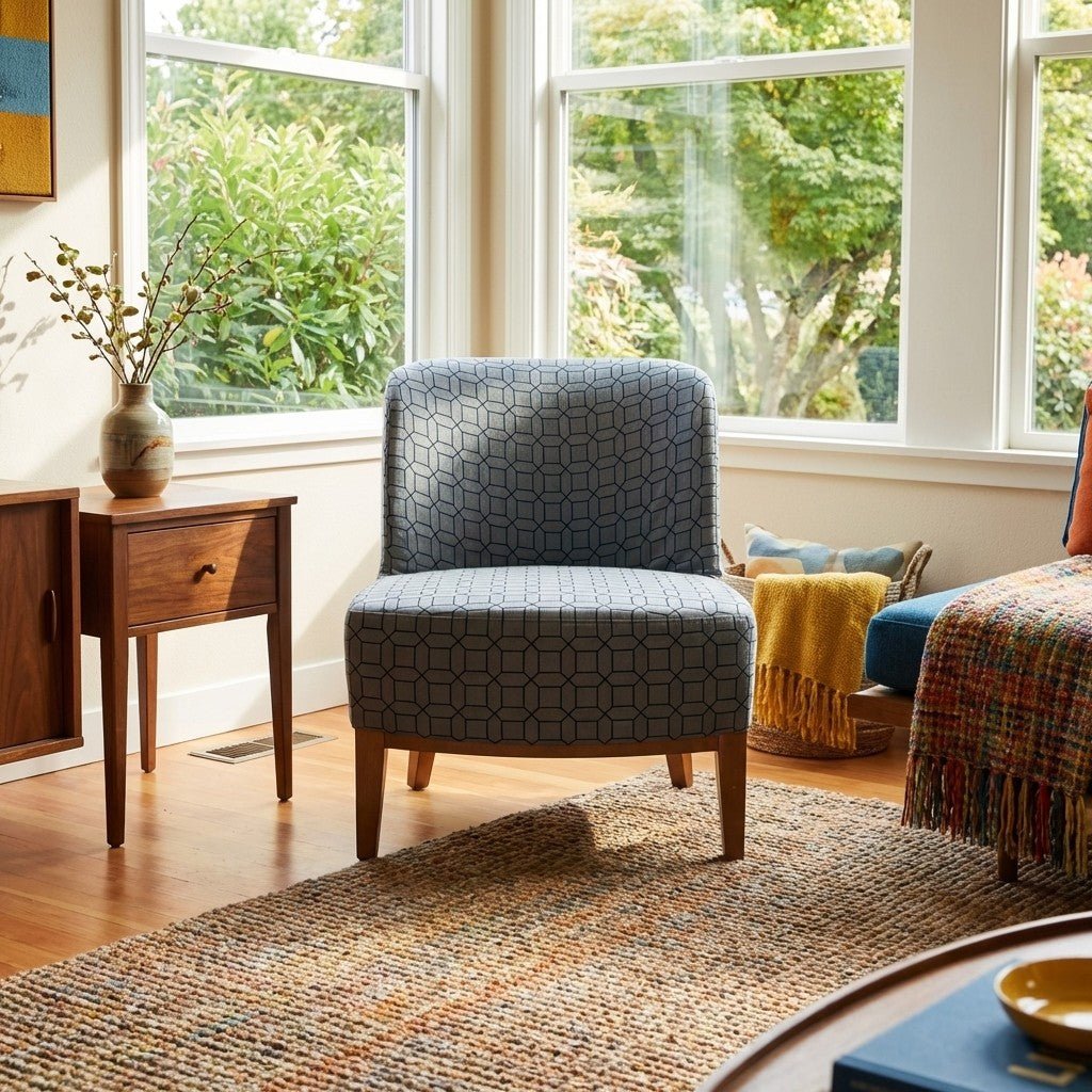 Blue Armchair - view 5