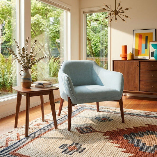 Blue Cia Armchair - view 5