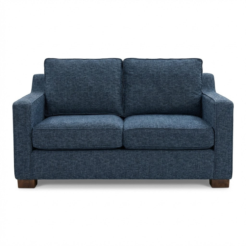 Blue Loveseat - consignment furniture Portland