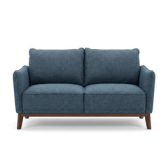 Blue Mid-Century Sofa - consignment furniture Portland