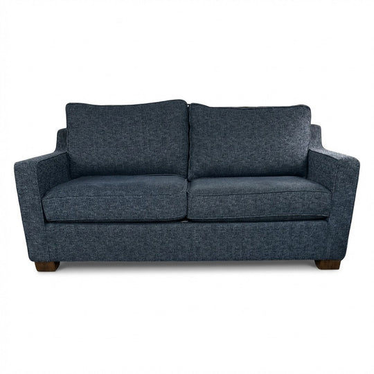 Blue Mid-Century Sofa - consignment furniture Portland