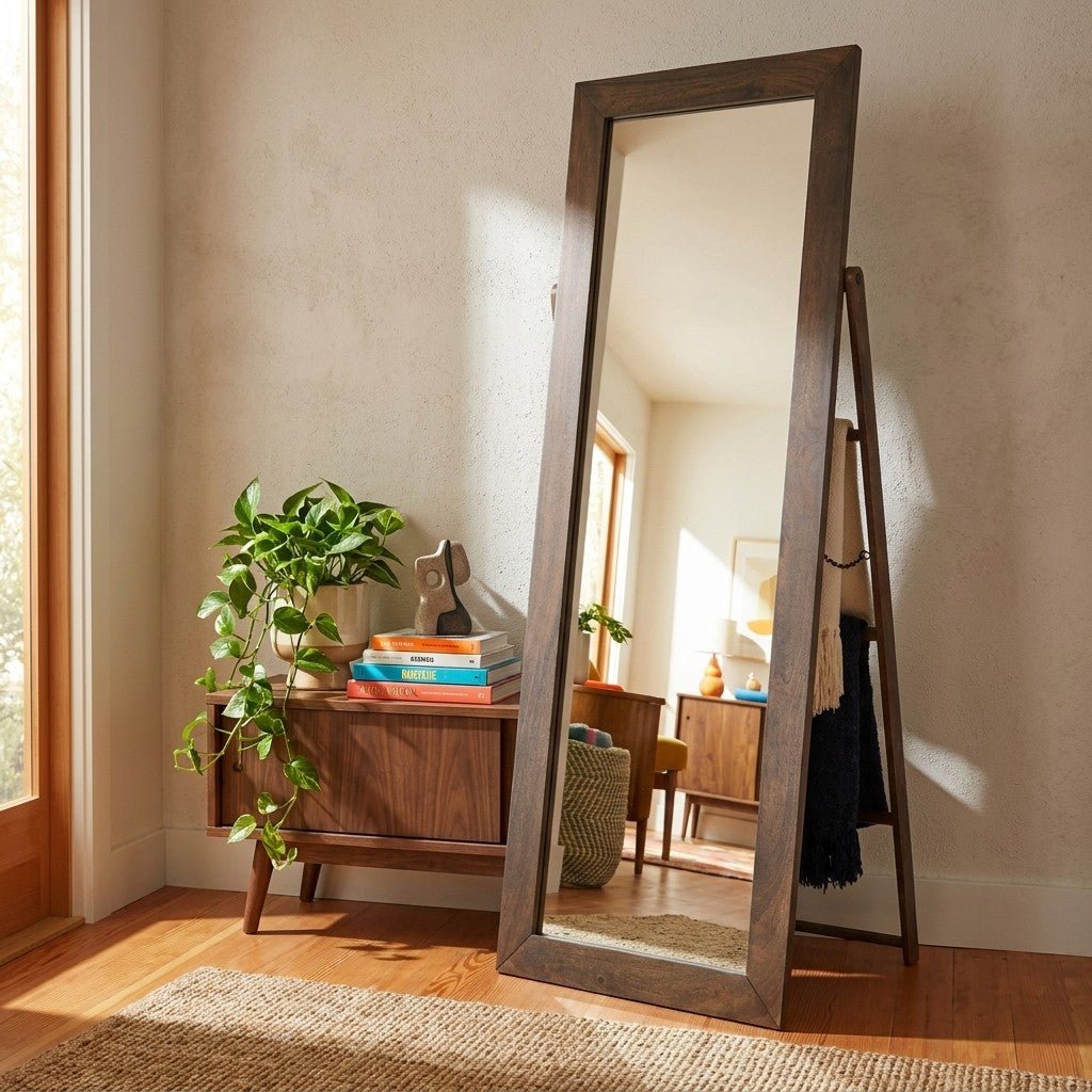 Brown Dirkins Floor Mirror - view 5